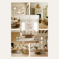 Living Room Wall Template Bundle